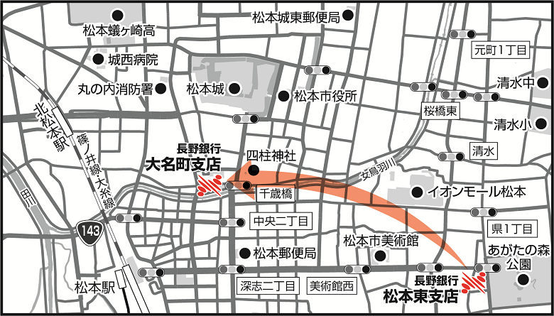 長野銀行 大名町支店